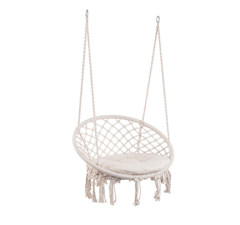 BIZZOTTO fotel wiszący ogrodowy JAVIER    biały