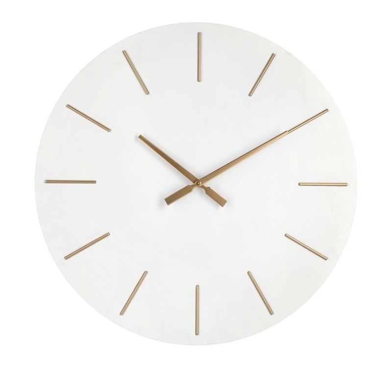 BIZZOTTO zegar TIMELINE 60 biały