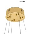 MOOSEE lampa wisząca WAVE 80 złota