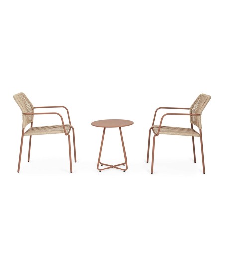 BIZZOTTO stolik ogrodowy JABLE czerwony