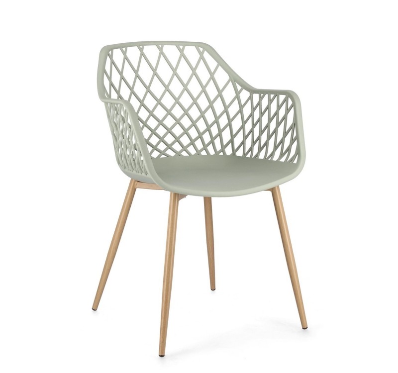 BIZZOTTO krzesło OPTIK zielone