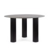 BIZZOTTO stół jadalniany BAMIRA 120       czarny