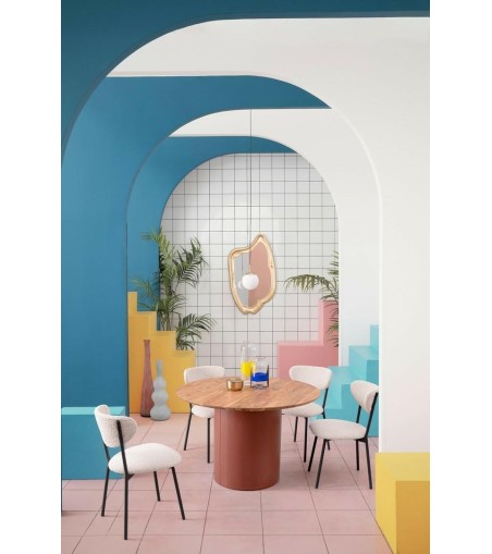 BIZZOTTO krzesło LUDMILLA beżowe