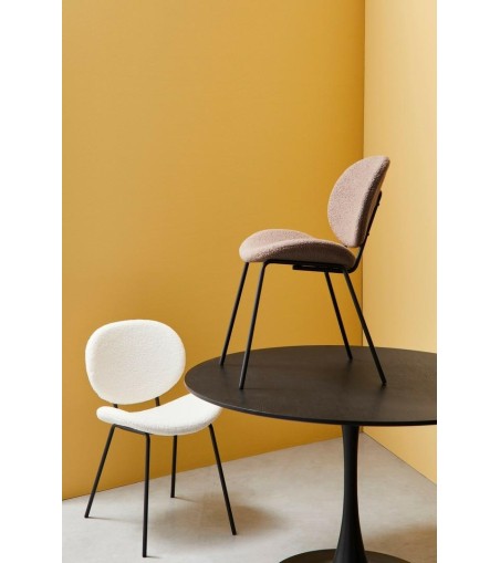 BIZZOTTO krzesło MADDIE brązowe