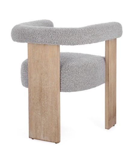 BIZZOTTO krzesło AGAPE beżowo / szare