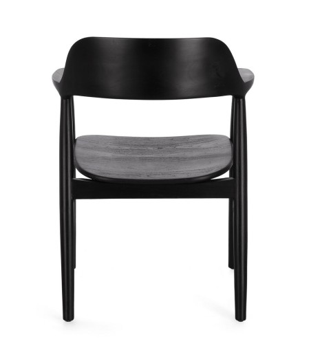 BIZZOTTO krzesło IDRIS czarne