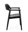 BIZZOTTO krzesło IDRIS czarne