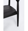 BIZZOTTO krzesło IDRIS czarne