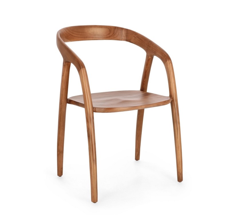 BIZZOTTO krzesło DOTTY brązowe