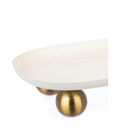 BIZZOTTO taca dekoracyjna DONYA 40,5      biała