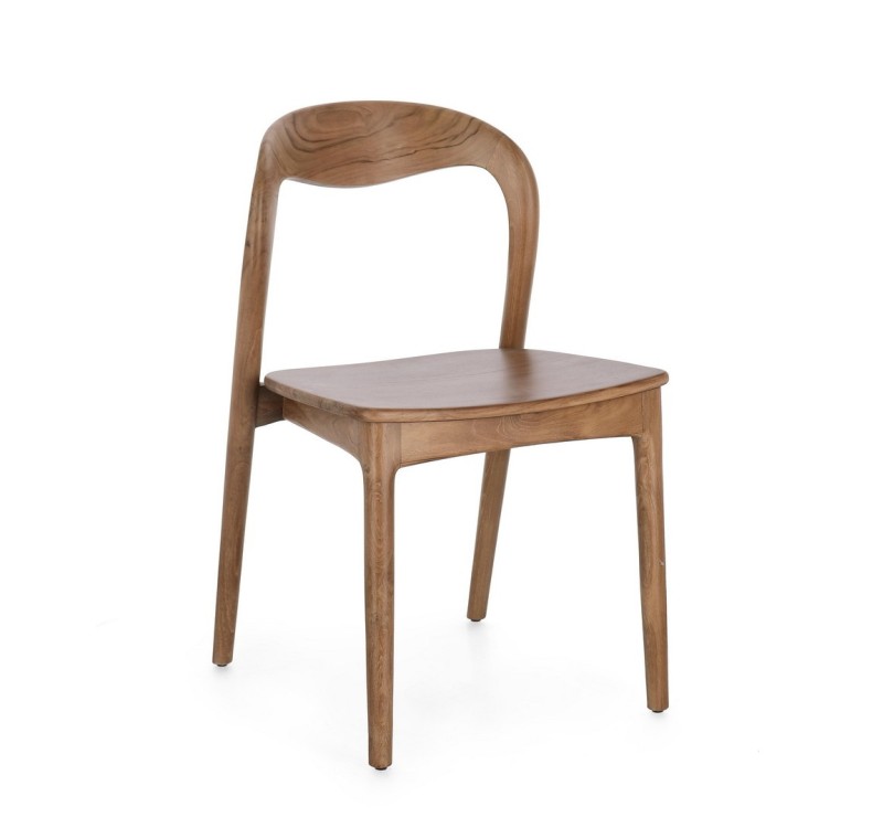 BIZZOTTO krzesło MILEY brązowe