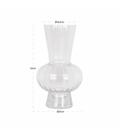 RICHMOND wazon KYAN transparentny