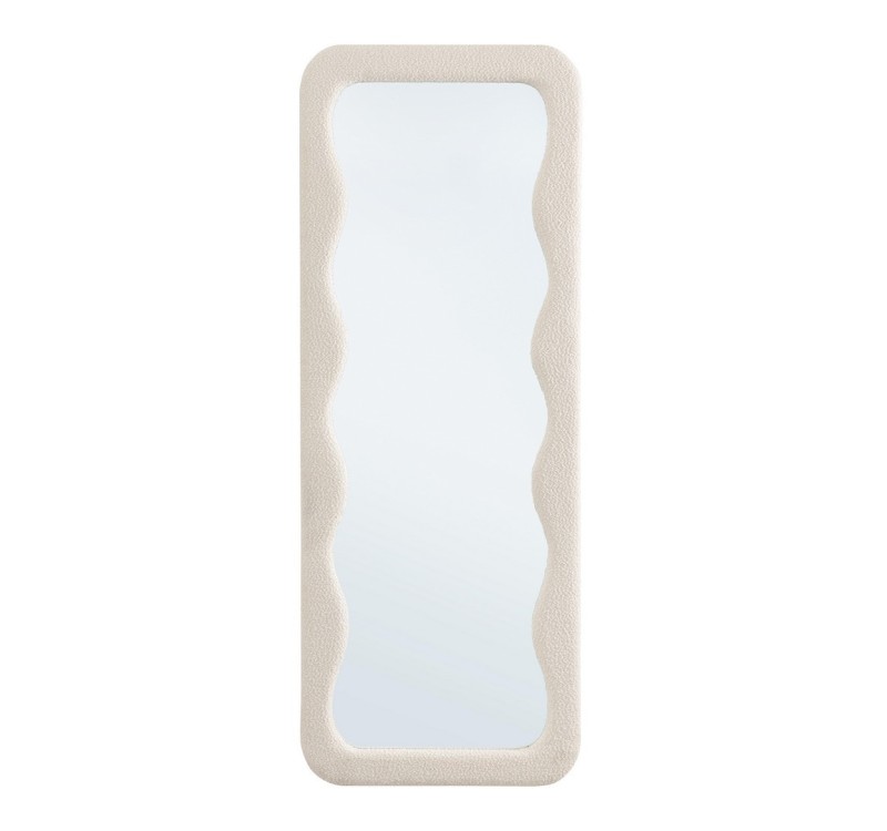 BIZZOTTO lustro ścienne BOUCLÉ 60x160 cm  białe