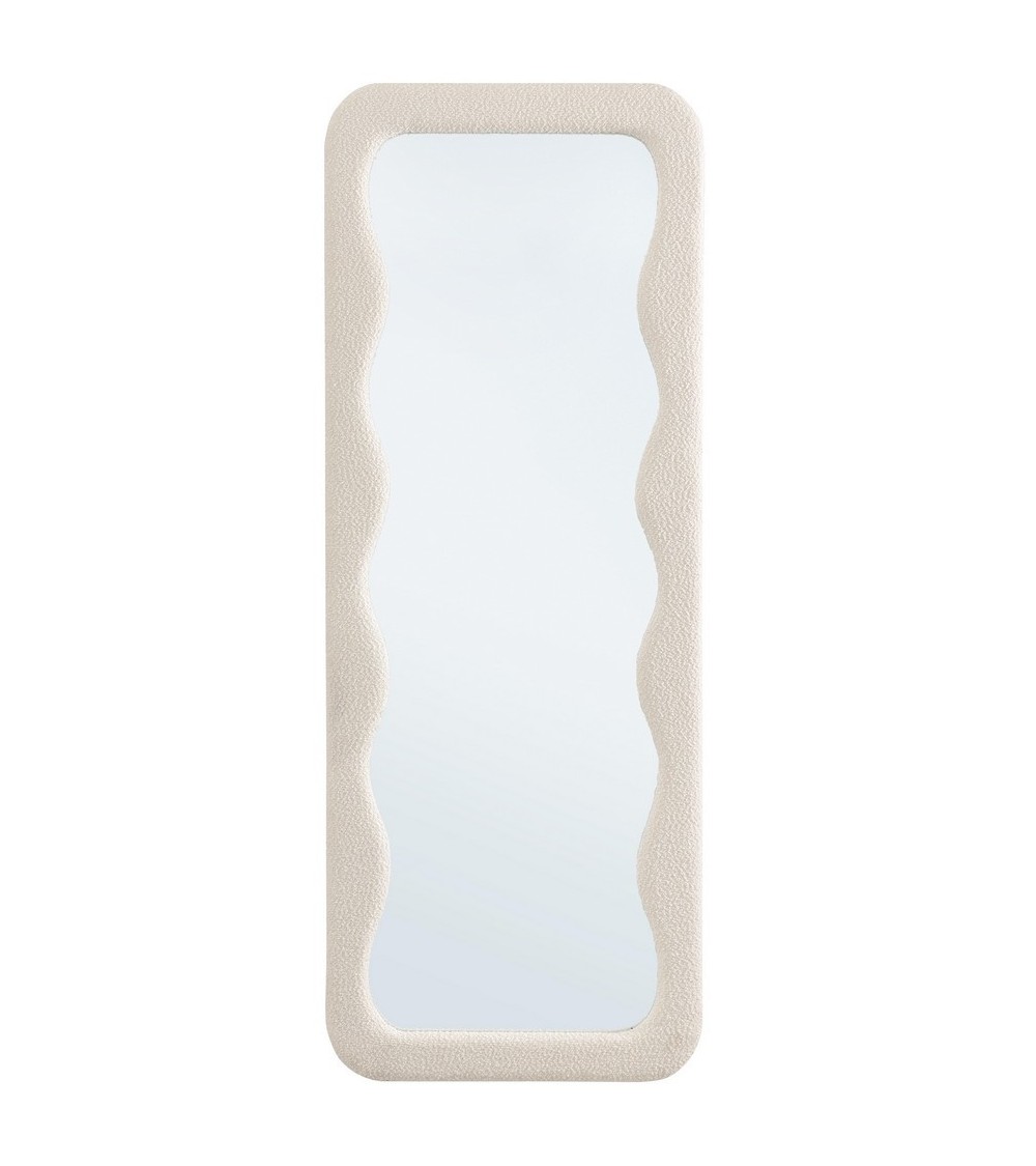 BIZZOTTO lustro ścienne BOUCLÉ 60x160 cm  białe