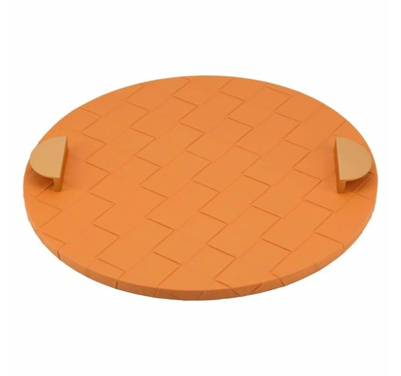 RICHMOND taca dekoracyjna MAVEY           pomarańczowa