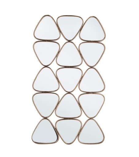BIZZOTTO lustro ścienne HANIMA 63,5x112   złote