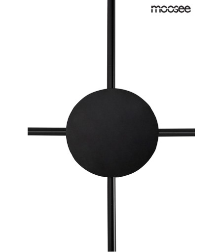 MOOSEE lampa ścienna SHADOW 4 CLOSE czarna