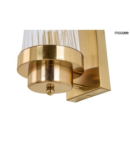 MOOSEE lampa ścienna COLUMN 60 złota