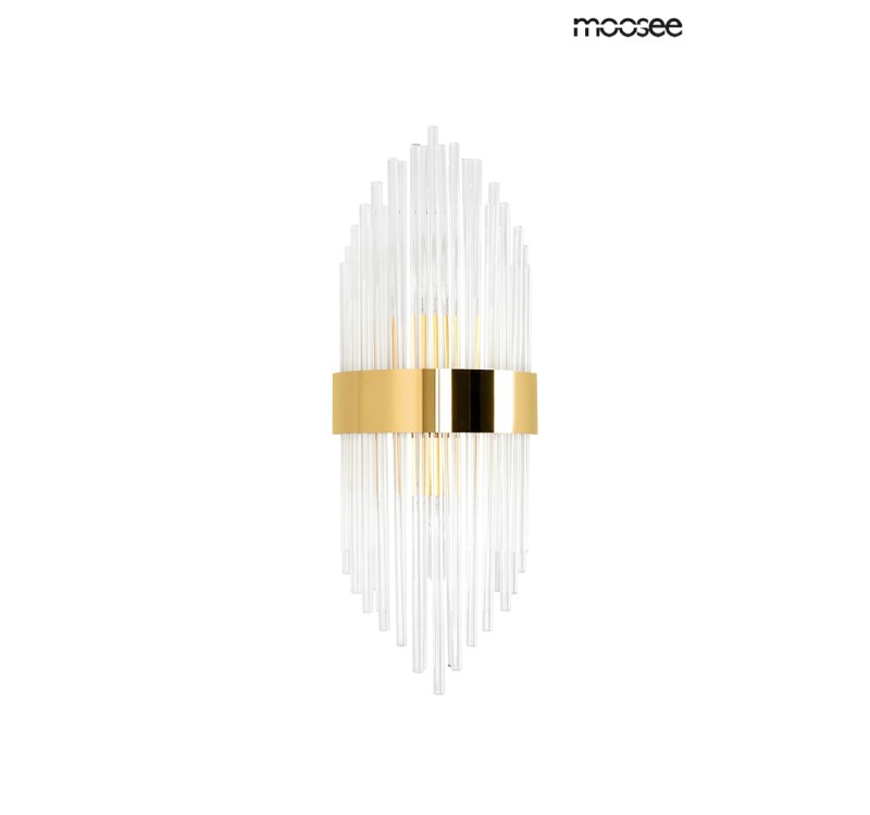 MOOSEE lampa ścienna FLORENS S złota