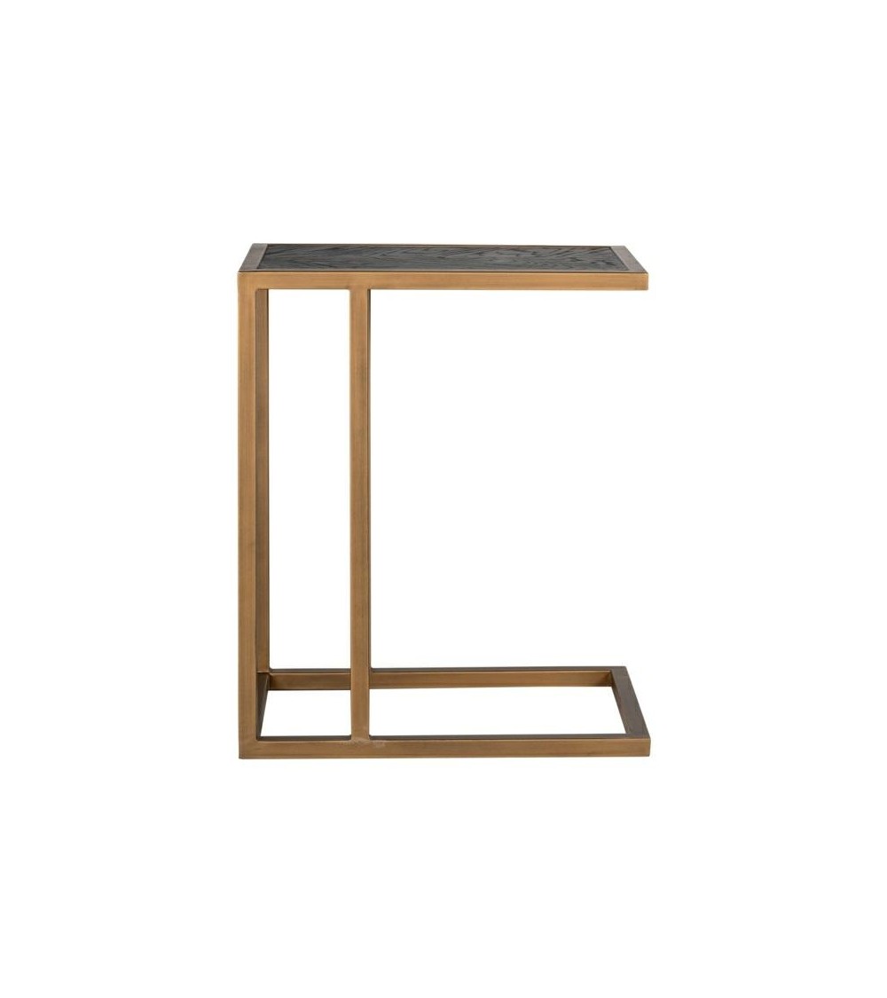 RICHMOND stolik boczny BLACKBONE BRASS