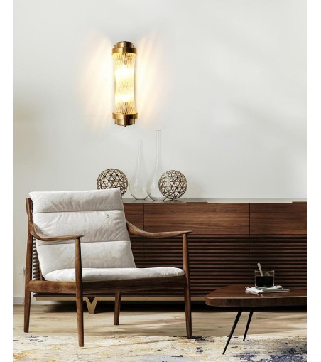 MOOSEE lampa ścienna COLUMN 40 złota