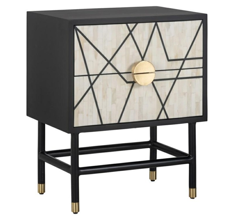 RICHMOND szafka nocna NOVAS - 2 szuflady