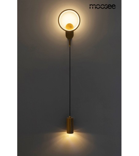 MOOSEE lampa ścienna COMO złota