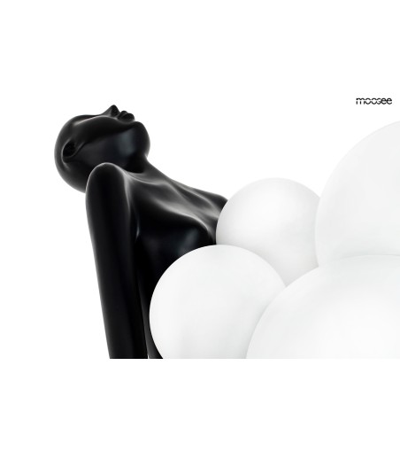 MOOSEE lampa podłogowa HUMAN czarna