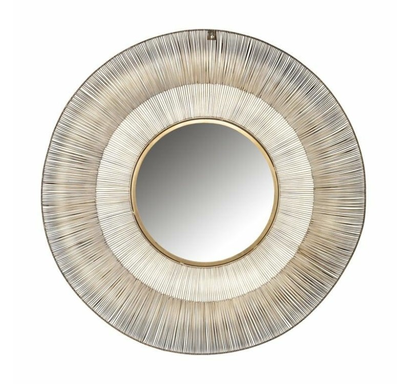 RICHMOND lustro ścienne ALIZA 101         szczotkowane złoto