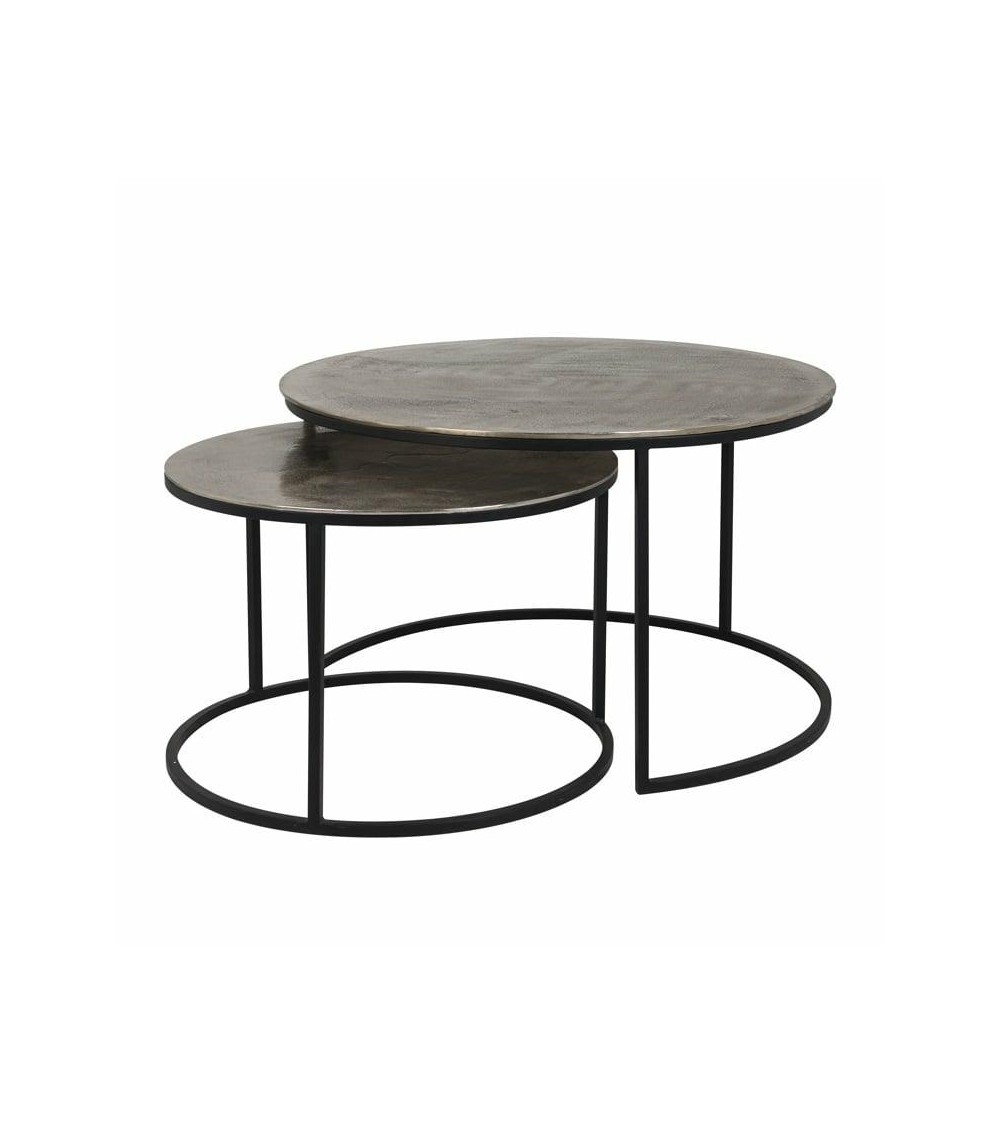 RICHMOND zestaw stolików kawowych ASHER