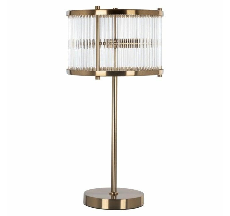 RICHMOND lampa stołowa LOIZA              szczotkowane złoto