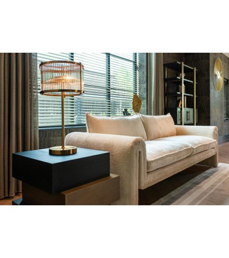 RICHMOND lampa stołowa LOIZA              szczotkowane złoto