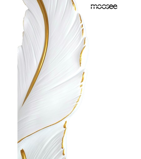 MOOSEE lampa ścienna IKAR 80  biała / złota