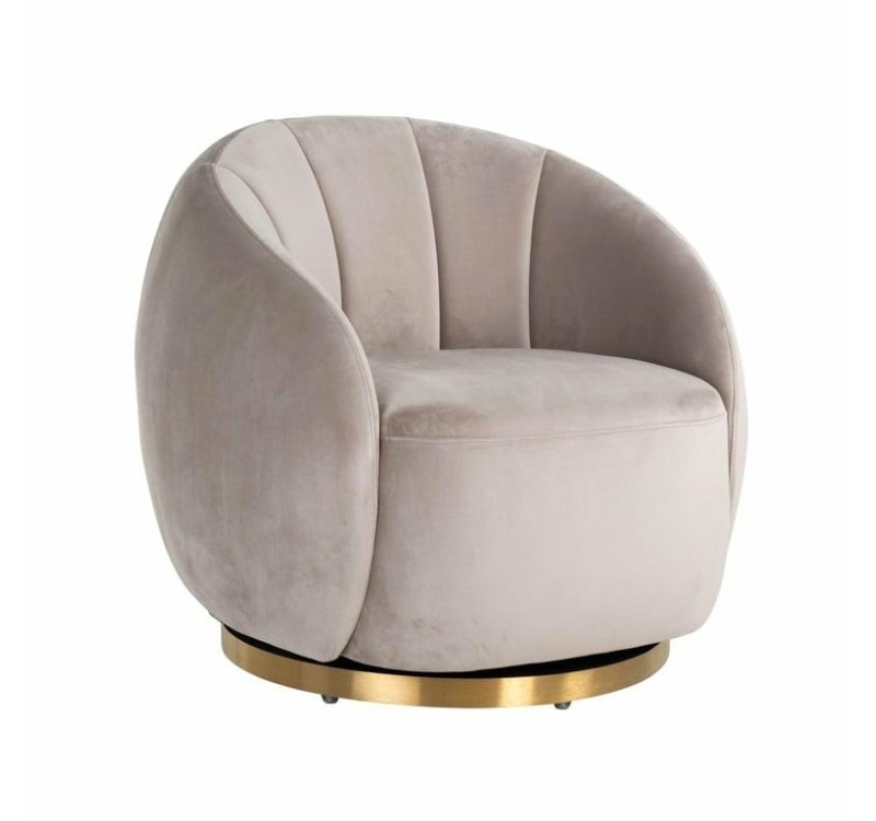 RICHMOND fotel obrotowy JAGO beżowy