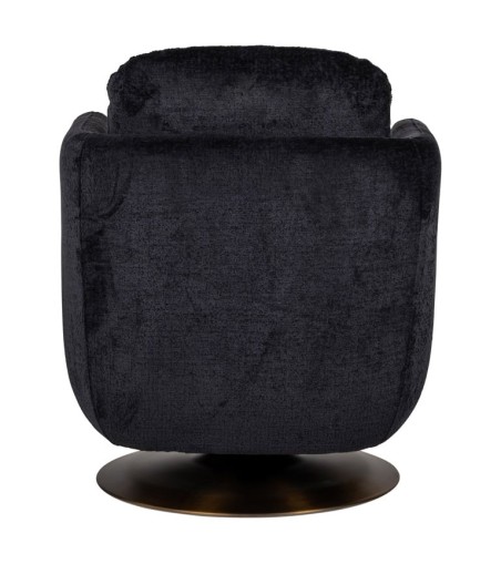 RICHMOND fotel obrotowy TURNER czarny