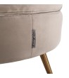 RICHMOND fotel HAZEL beżowy - trudnopalny