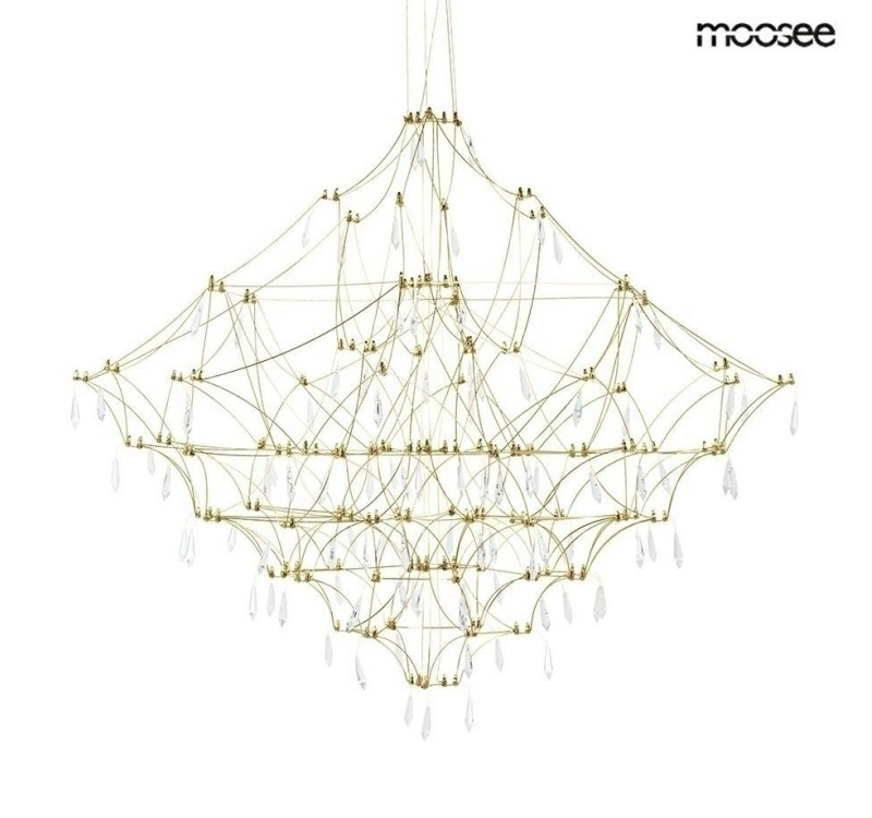 MOOSEE lampa wisząca CONSTELATION 120     GOLD - LED, stal szczotkowana