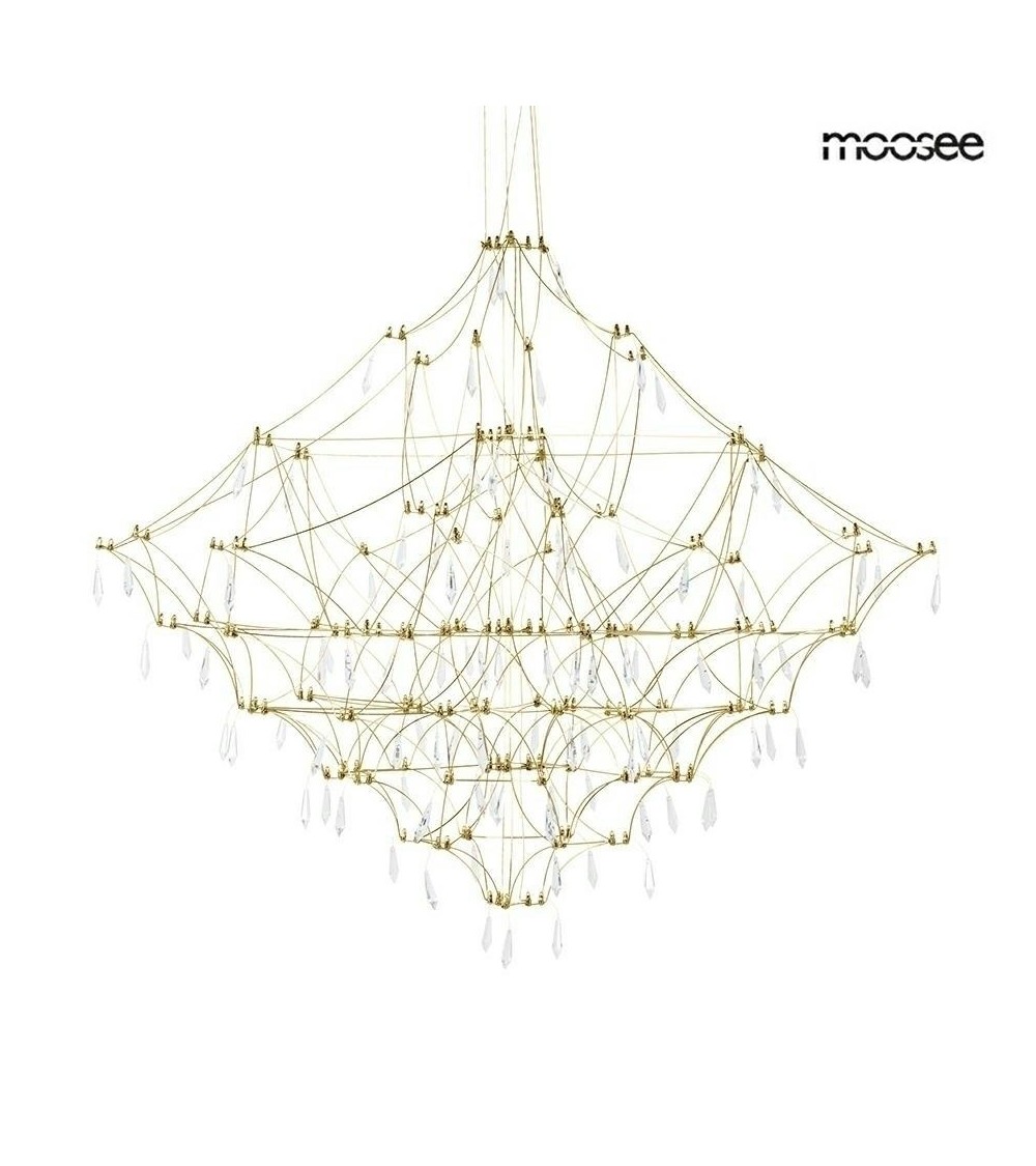 MOOSEE lampa wisząca CONSTELATION 120     GOLD - LED, stal szczotkowana
