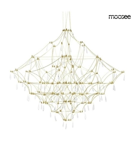 MOOSEE lampa wisząca CONSTELATION 120     GOLD - LED, stal szczotkowana