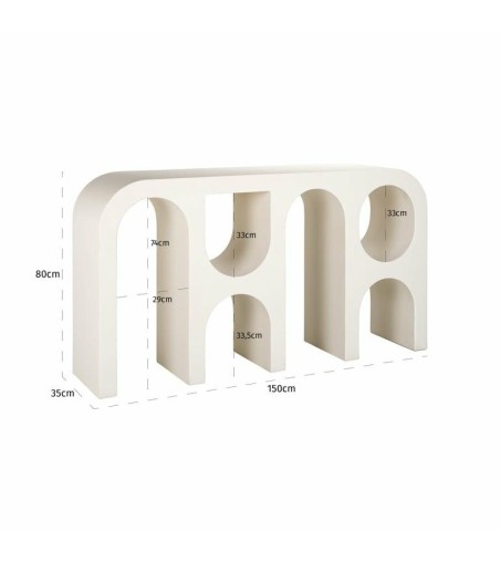 RICHMOND konsola BLOOMSTONE biała