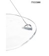 MOOSEE lampa wisząca AQUA 30