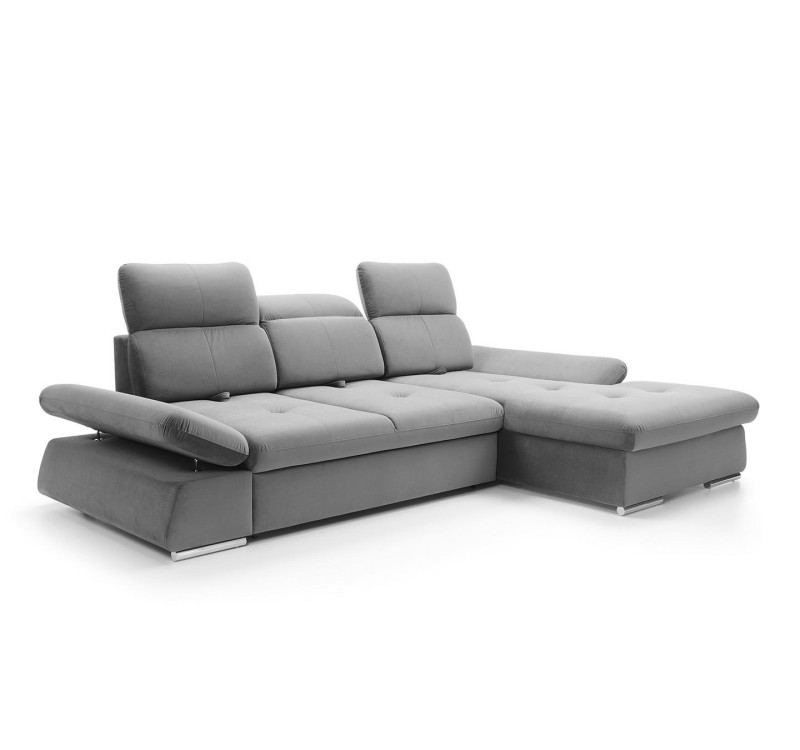 Narożnik MONZA z funkcją spania - I grupa tkanin