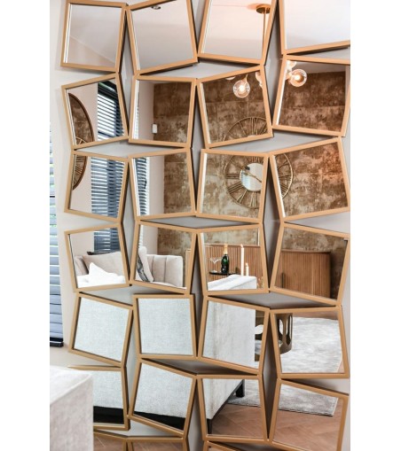 RICHMOND lustro ścienne BADIA złote