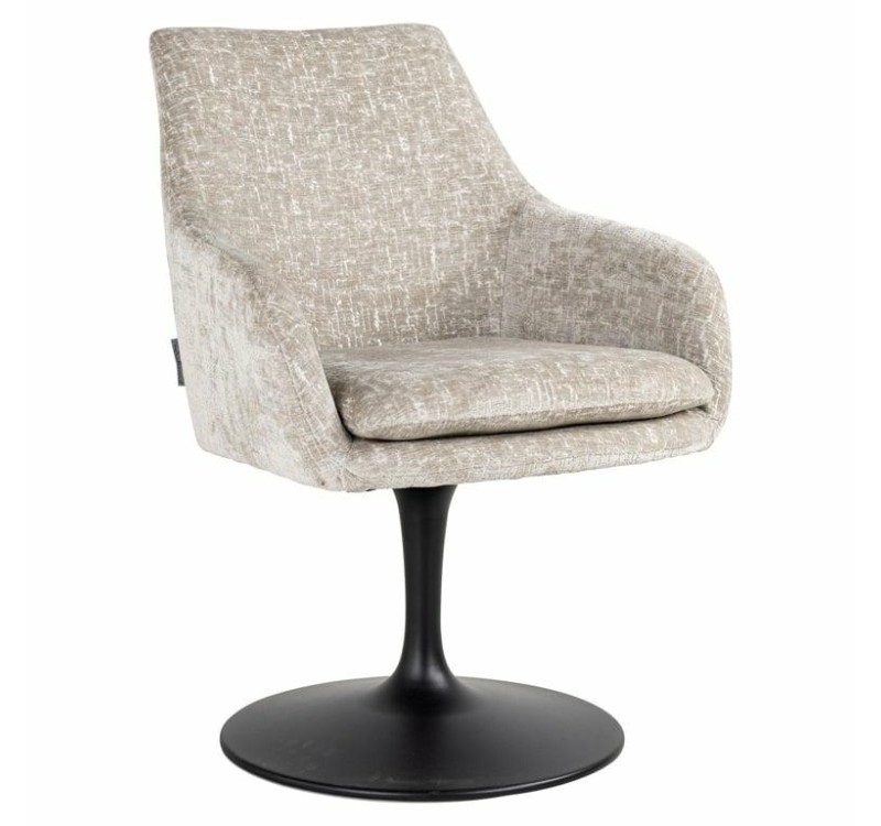 RICHMOND krzesło obrotowe MARLON jasnobeżowe