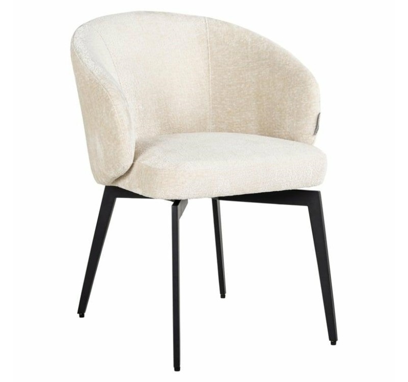 RICHMOND krzesło AMPHARA białe - trudnopalne