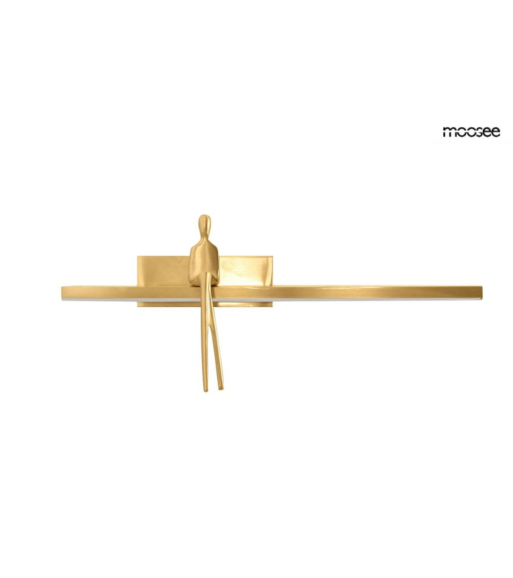 MOOSEE lampa ścienna BOY złota