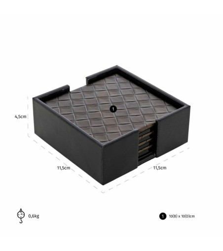 RICHMOND zestaw podkładek pod kubki YORA