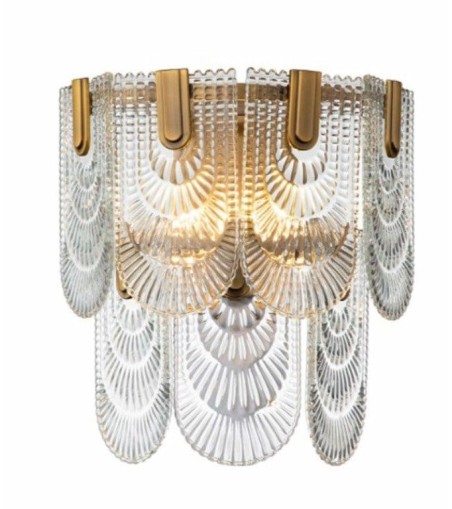 RICHMOND lampa ścienna SEM złota