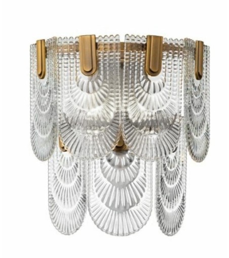 RICHMOND lampa ścienna SEM złota