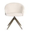 RICHMOND krzesło obrotowe ZENDAYA beżowe